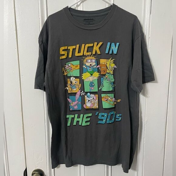 Nickelodeon Stuck In the 90s t shirt - Picture 1 of 4